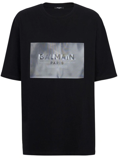 Balmain T-shirts And Polos In Black