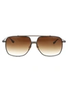 Dita Sunglasses In Black Iron - White Gold Gradient