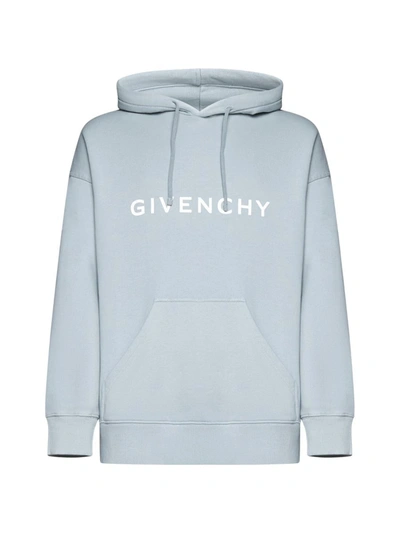 Givenchy Sweaters In Mineral Blue