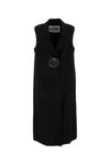 Jil Sander Button-fastening Tailored Crepe Gilet In 001