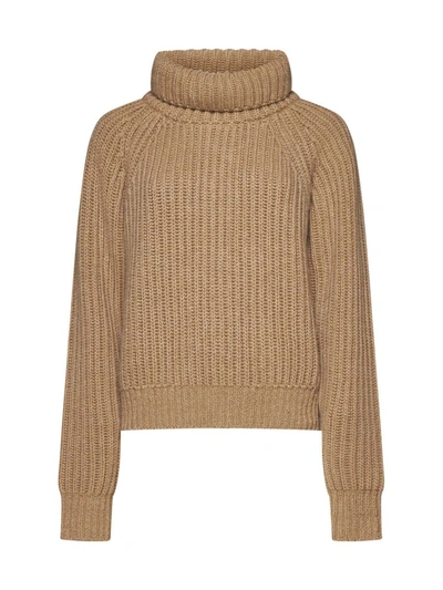 Khaite Sweaters In Brown