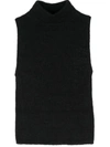 ROHE RÓHE OPEN BACK KNITTED TOP CLOTHING