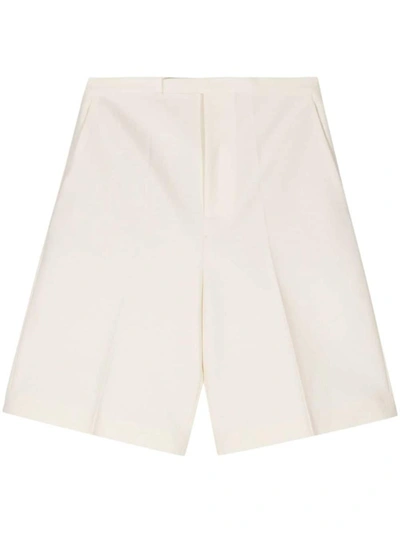 Rohe Róhe Tailored Wool Shorts Clothing In White