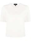 Theory Short-sleeve Jersey T-shirt In 100 White