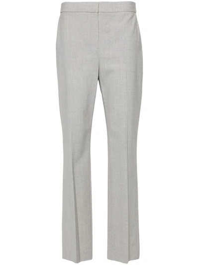Theory Slim St Pant.traceab Clothing In B53 Light Grey Melange