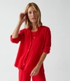 Michael Stars Leo Gauze Button Down Shirt In Toffee