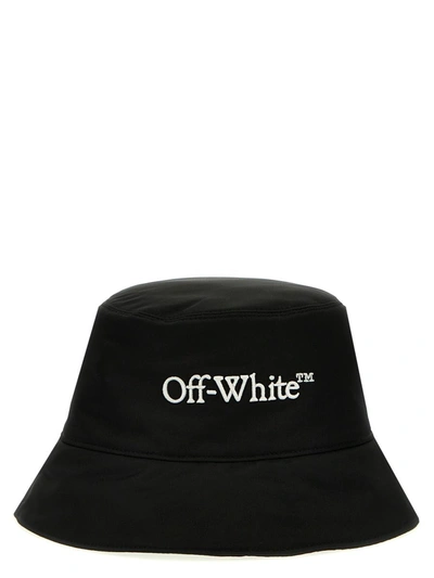 Off-white 'bookish' Bucket Hat In Black
