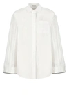 BRUNELLO CUCINELLI BRUNELLO CUCINELLI SHIRTS WHITE