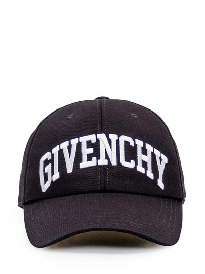 Givenchy Hat With Logo In Black
