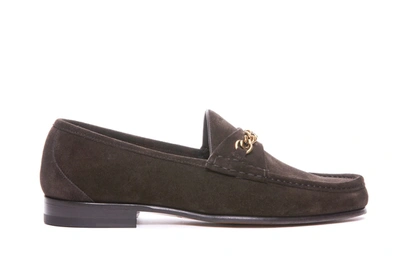 Tom Ford Flat Shoes In Brown