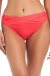 Bleu Rod Beattie Sarong Hipster Bikini Bottoms In Shortcake