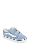 Vans Unisex Old Skool V Color Theory Low Top Sneakers - Baby, Toddler In Color Theory Dusty Blue