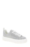 Bcbgeneration Women's Riso Lace-up Platform Sneakers In Silver