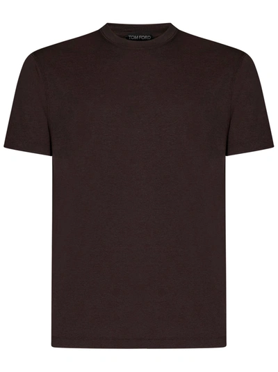 Tom Ford T-shirt  In Marrone