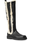 STAUD PALAMINO WOMENS ROUND TOE RUBBER SOLE KNEE-HIGH BOOTS