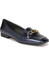 FRANCO SARTO TIARI WOMENS FAUX LEATHER EMBELLISHED LOAFERS