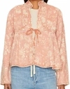 FREE PEOPLE APRICOT LUA BED JACKET