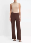 Vince High-waist Wide-leg Bias Pants In Multi