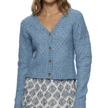 Flags & Anthem Lottie Button Up In Dusty Blue In Multi