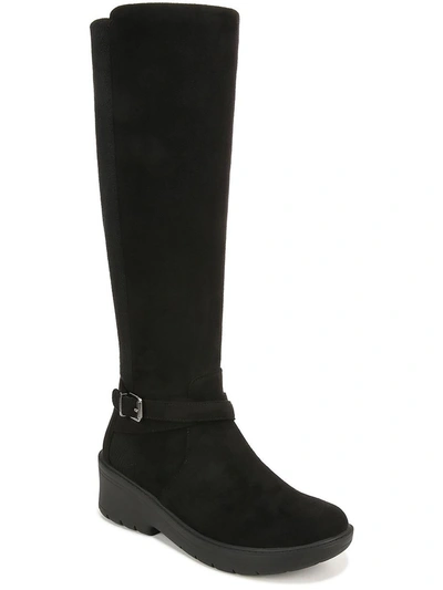 BZEES WOMENS FAUX SUEDE TALL KNEE-HIGH BOOTS