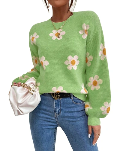 Evia Sweater In Green
