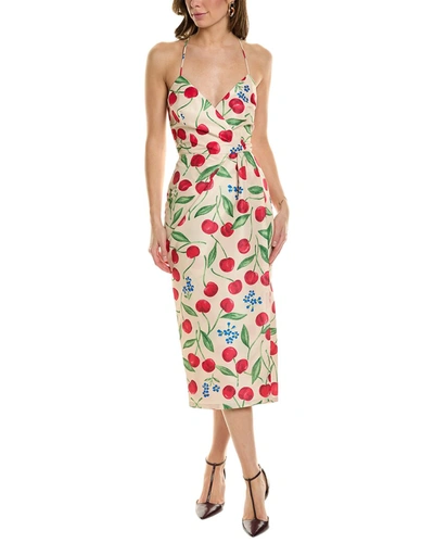 CAROLINA HERRERA MIDI DRESS