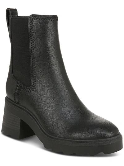 ZODIAC TERESA WOMENS FAUX LEATHER CHELSEA BOOTIES