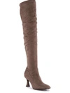 SEYCHELLES YOU OR ME WOMENS FAUX SUEDE TALL OVER-THE-KNEE BOOTS
