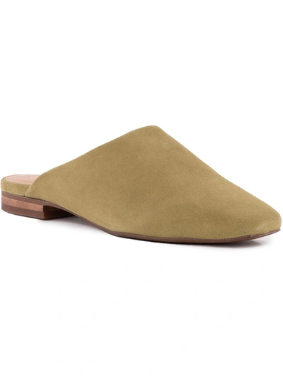Seychelles Vice Womens Square Toe Mules In Green