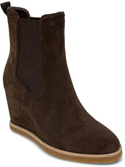 Splendid Wynn Womens Wedge Pointed Toe Wedge Boots In Nocolor