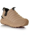 Moncler Apres Trail Quilted Pull-on Sneakers In Brown