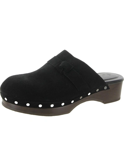 Splendid Odette Suede Clog In Nocolor