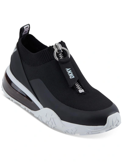 Dkny Womens Fashion Lifestyle Casual And Fashion Sneakers In Black