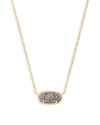 Kendra Scott 14k Gold Plated Elisa Pendant Necklace In Multi