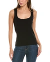 OSCAR DE LA RENTA SILK-BLEND RIB TANK