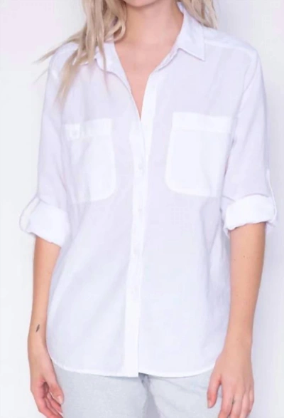 Stateside Safari Shirt In White