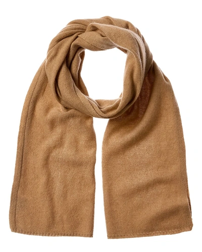 Phenix Solid Cashmere Scarf In Brown