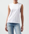 Atm Anthony Thomas Melillo Cropped Stretch-pima Cotton Jersey Tank In White