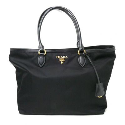 Prada Re-nylon Synthetic Tote Bag () In Black