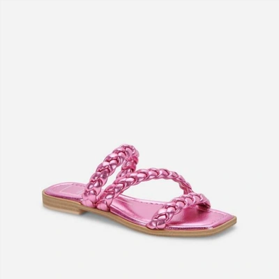 Dolce Vita Iman Sandals In Magenta In Pink