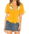 Cleobella Rosie Top In Yellow In Yellow