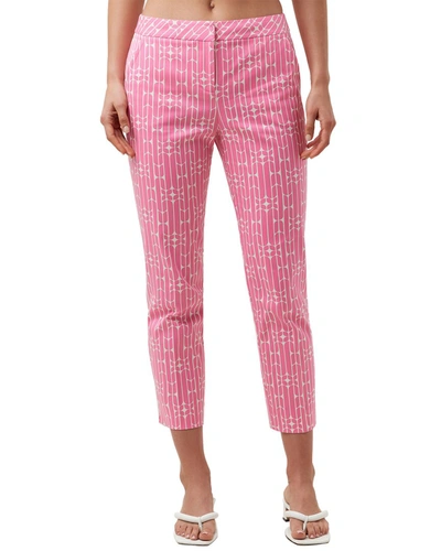 Trina Turk Regular Fit Moss 2 Pant In Pink