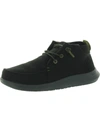 Reef Swellsole Whitecap Mens Fitness Lifestyle High-top Sneakers In Black