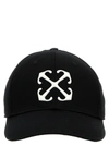 Off-white Arrow Drill Baseball Cap With 3d Embroidery