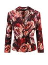 Dolce & Gabbana Peony-print Single-breasted Blazer