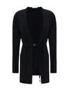 Chloé Belted Fine-knit Cardigan