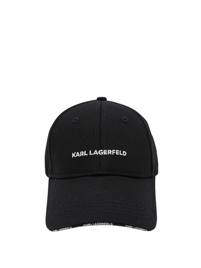 KARL LAGERFELD PEAKED HAT