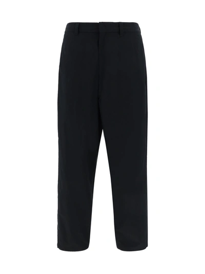 Prada Man Black Wool Pant