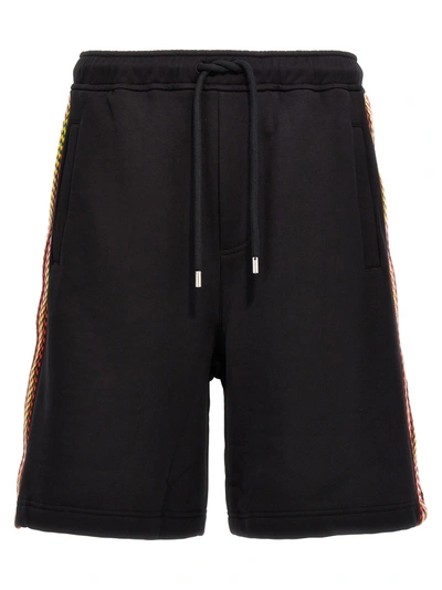 Lanvin Curb Shorts In Black