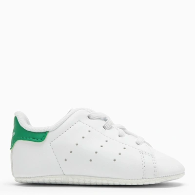 Adidas Originals Stan Smith Crib Sneaker White/green